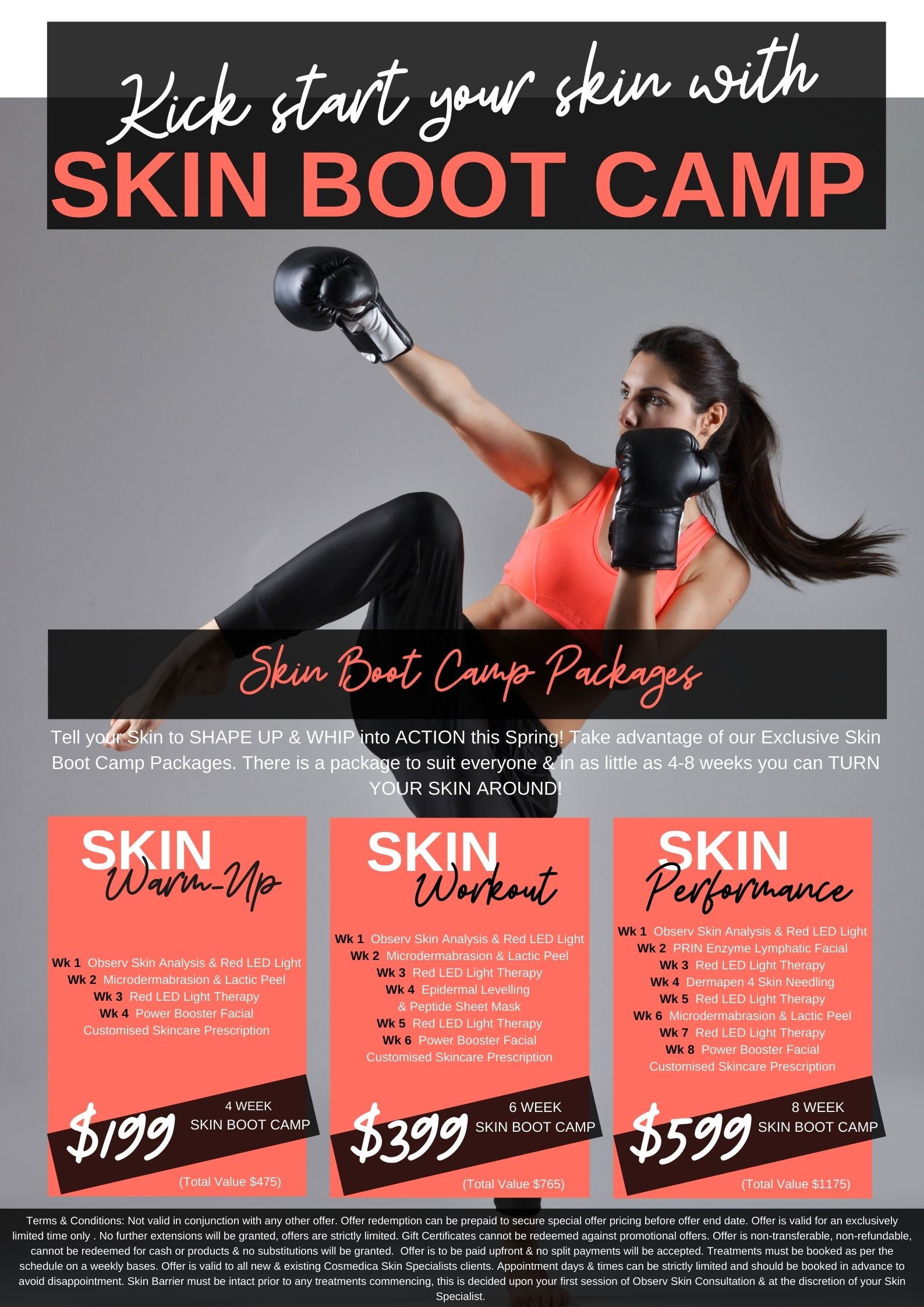 Skin Boot Camp Campaign 